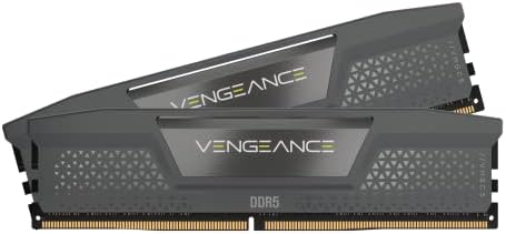 31MU-qGTknL._AC_.jpg CORSAIR VENGEANCE DDR5 RAM 32GB (2x16GB) 6200MHz CL32 Intel XMP iCUE Compatible Computer Memory - Black (CMK32GX5M2X6200C32)