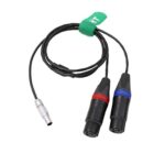 HangTon Line Level Audio Cable for ARRI Alexa Mini LF Camera Sound Devices 688 Mixer 6 Pin to 2-Channel XLR 3-pin Female 80cm