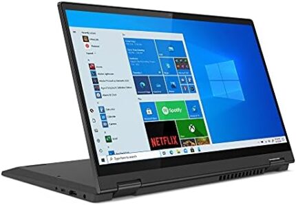 Lenovo Flex 5 14 14.0" Laptop, 14.0" FHD (1920 x 1080) Touch Display, AMD Ryzen 5 5500U Processor, 16GB DDR4 RAM, 256GB NVMe SSD Storage, AMD Radeon Graphics, Windows 10H, 82HU0036US, Graphite Grey