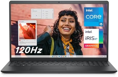 41HSilfLsrL._AC_.jpg Dell Inspiron 15 3530 Laptop Notebook 15.6" FHD 120Hz Display, 13th Generation Intel Core i5-1334U, 16GB RAM DDR4, 512GB SSD, Intel Iris Xe Graphics, Windows 11 Home, English-UK Keyboard, Carbon Black
