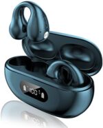 CHUYUE Wireless Earbuds Bluetooth 5.3 Earphones with Mic Wireless Headphones Waterproof Ear Hooks Noise Cancelling Earbuds HiFi Stereo Sound Ear Clip Bone Conduction Headsets for Sport Workout