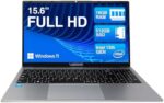 15.6" Full HD Laptop - 16GB RAM 512GB M.2 SSD Windows 11 Home, Dual-Band WiFi, Integrated Webcam - S15 N2 15 Inch Lightweight Laptop