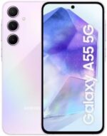 Samsung Galaxy A55 5G, Factory Unlocked Android Smartphone, 256GB, 8GB RAM, 2 day battery life, 50MP Camera, Awesome Lilac, 3 Year Manufacturer Extended Warranty (UK Version)