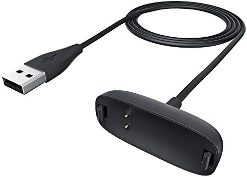 AWINNER Charger Compatible for Fitbit Inspire 2, Charging Dock Station Cradle Holder Charging Clip Premium Plastic Bracket Cable for Inspire 2 Health & Fitness Tracker (1-Pack)