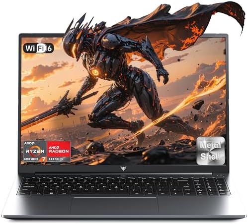 ACEMAGIC Gaming Laptop Computer - 16 inch FHD Display Laptop with AMD Ryzen 7 6800H Processor(beat I7-11800H) Up to 4.7GHz, 16GB Ram DDR5 4800MHz 512GB SSD Gaming Notebook with Backlit Keyboard