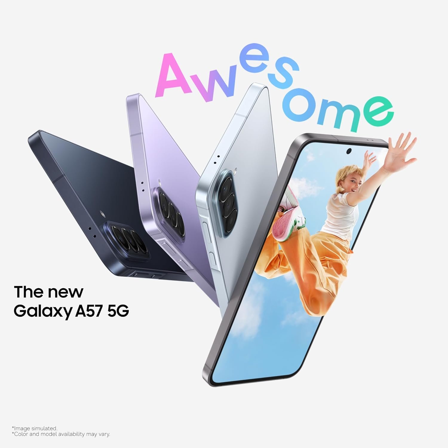 Samsung Galaxy A57 5G, Slim Smartphone, Awesome Intelligence Features, 8GB, 256GB Storage, 50MP Wide-Angle Camera, Up To 2-Day Runtime, Awesome Navy, 3 Year Extended Warranty (UK Version) - Image 4