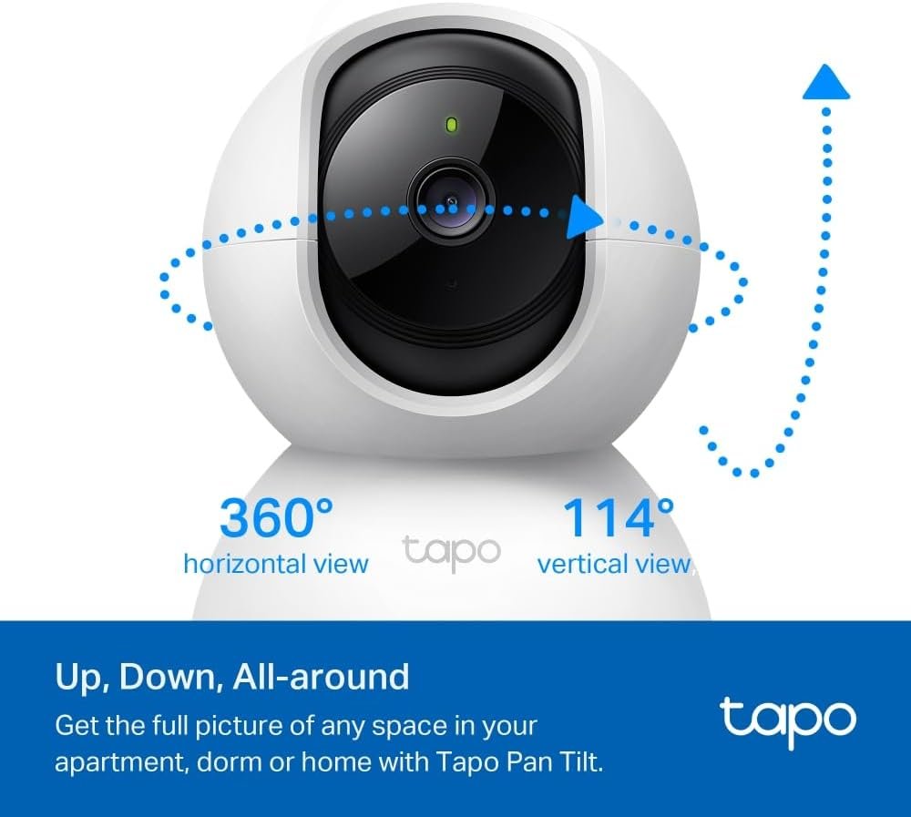 Tapo C210 2K 3MP Pan/Tilt Indoor Security Camera Pet Camera House Security - Image 6