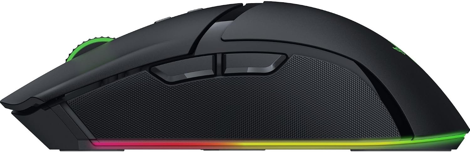 Razer Cobra Pro - Customizable Wireless Gaming Mouse Chroma RGB (10 Customizable Controls, 11-Zone Chroma Lighting, Focus Pro 30K Optical Sensor, HyperSpeed Wireless) Black - Image 11