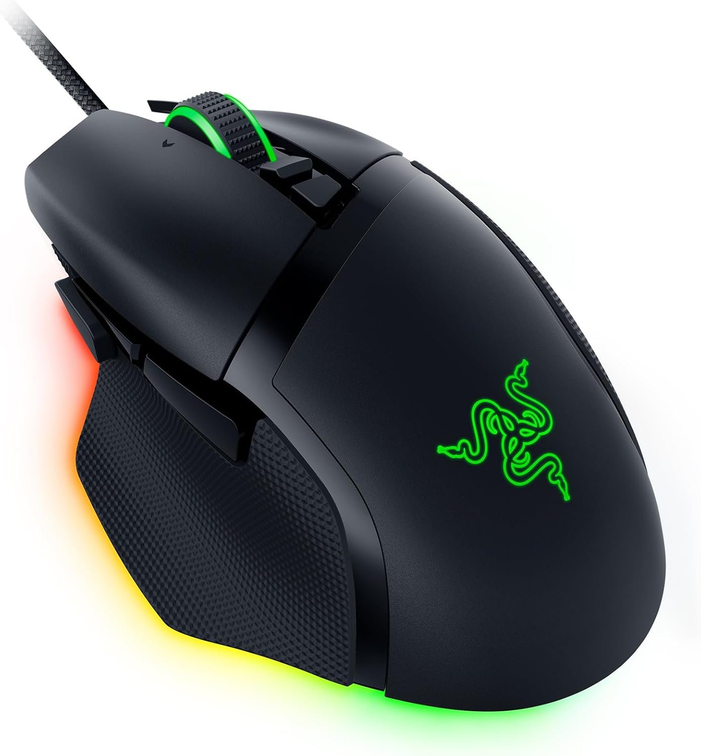 Razer Basilisk V3 - Wired Customisable Gaming Mouse (10+1 Programmable Buttons, HyperScroll Tilt Wheel, 11 Chroma RGB Lighting Zones, Optical Mouse Switches, Focus+ 26K DPI Optical Sensor) Black - Image 11