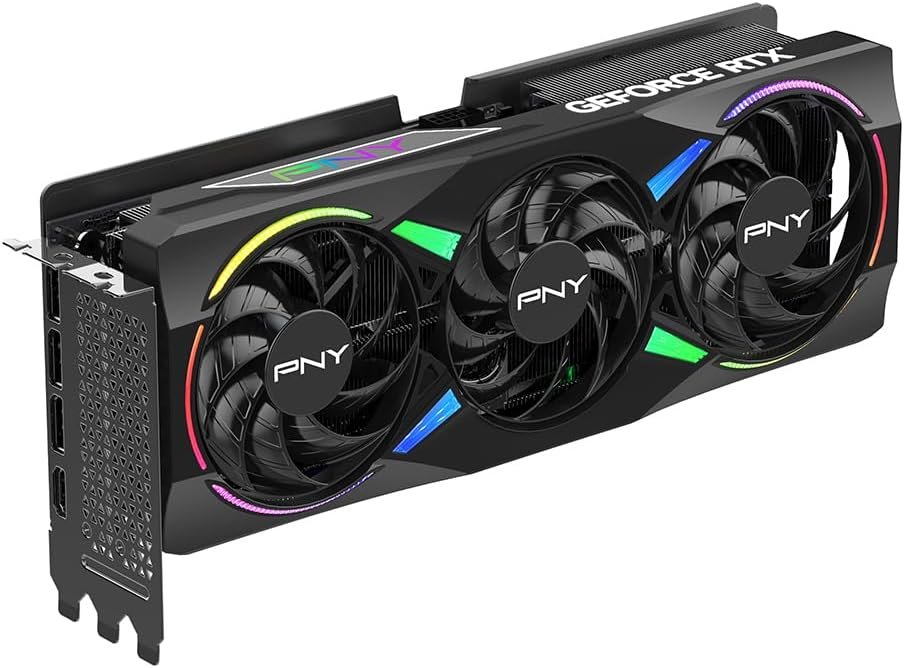 PNY GeForce RTX™ 5070Ti 16GB ARGB OC Triple Fan Graphics Card DLSS 4 - Image 8
