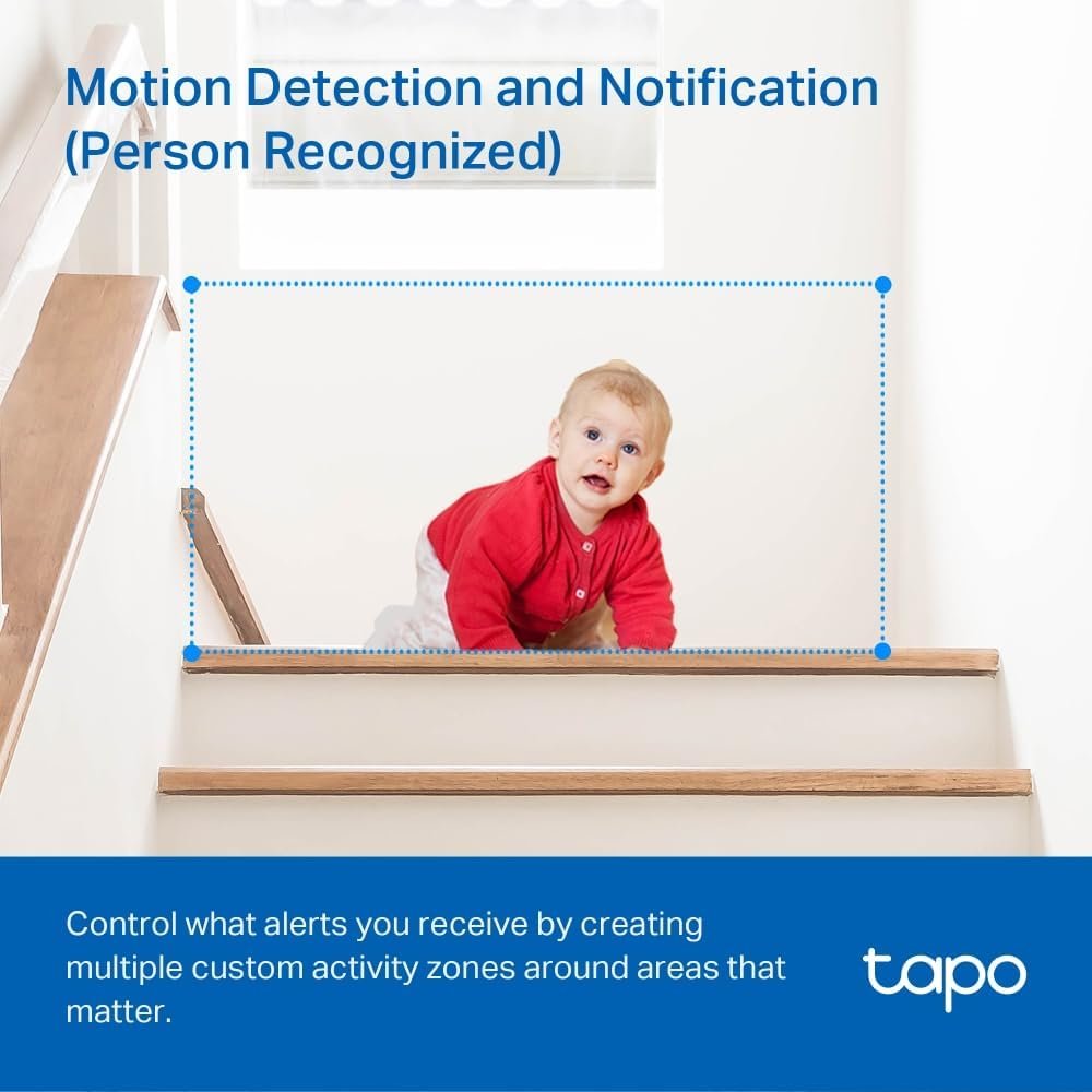 Tapo C210 2K 3MP Pan/Tilt Indoor Security Camera Pet Camera House Security - Image 8