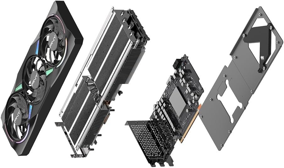 PNY GeForce RTX™ 5070Ti 16GB ARGB OC Triple Fan Graphics Card DLSS 4 - Image 18