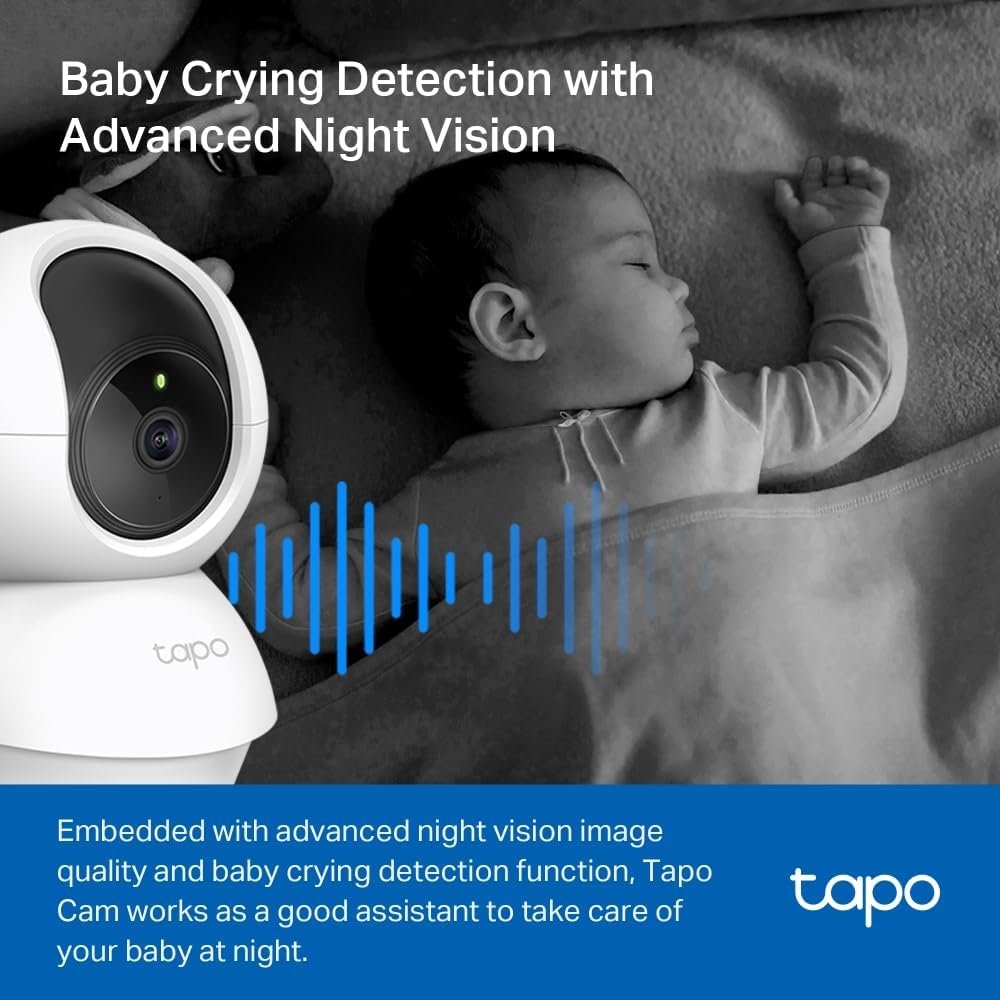 Tapo C210 2K 3MP Pan/Tilt Indoor Security Camera Pet Camera House Security - Image 7