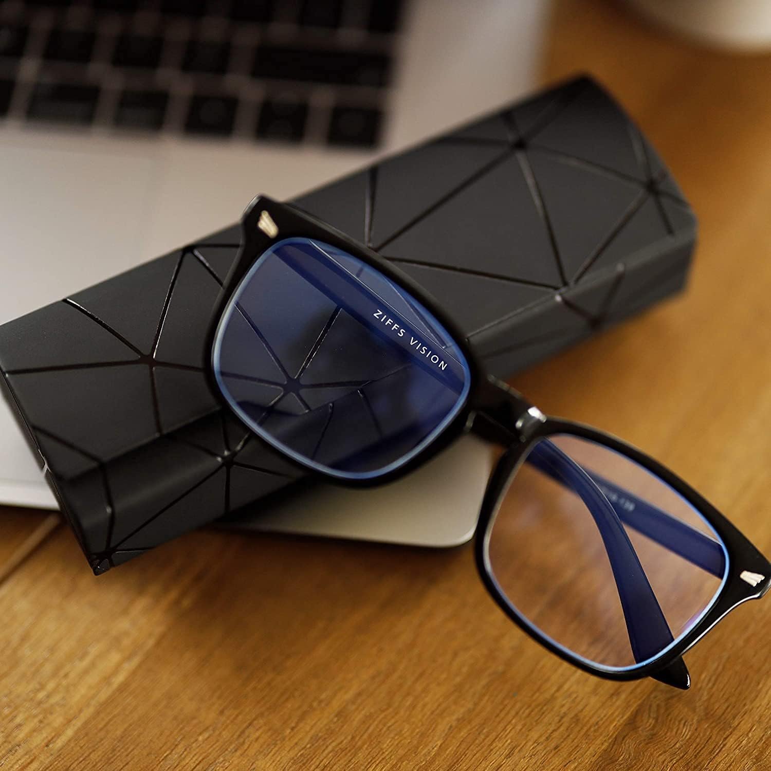 Ziffs Vision® Blue Light Blocking Glasses - Gaming Glasses - Premium Magnetic case & Accessories - Blue Light Glasses Women & Men - British Brand… - Image 2