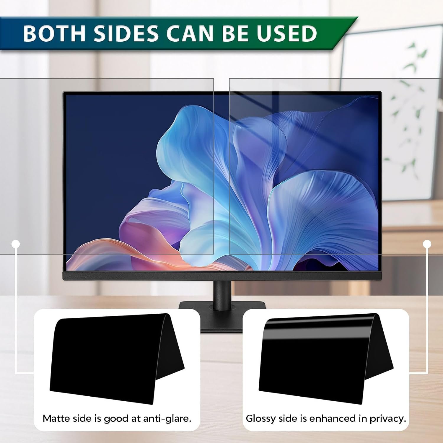 STARY Computer Privacy Screen 21.5 Inch for Widescreen 16:9 Monitor - Image 4
