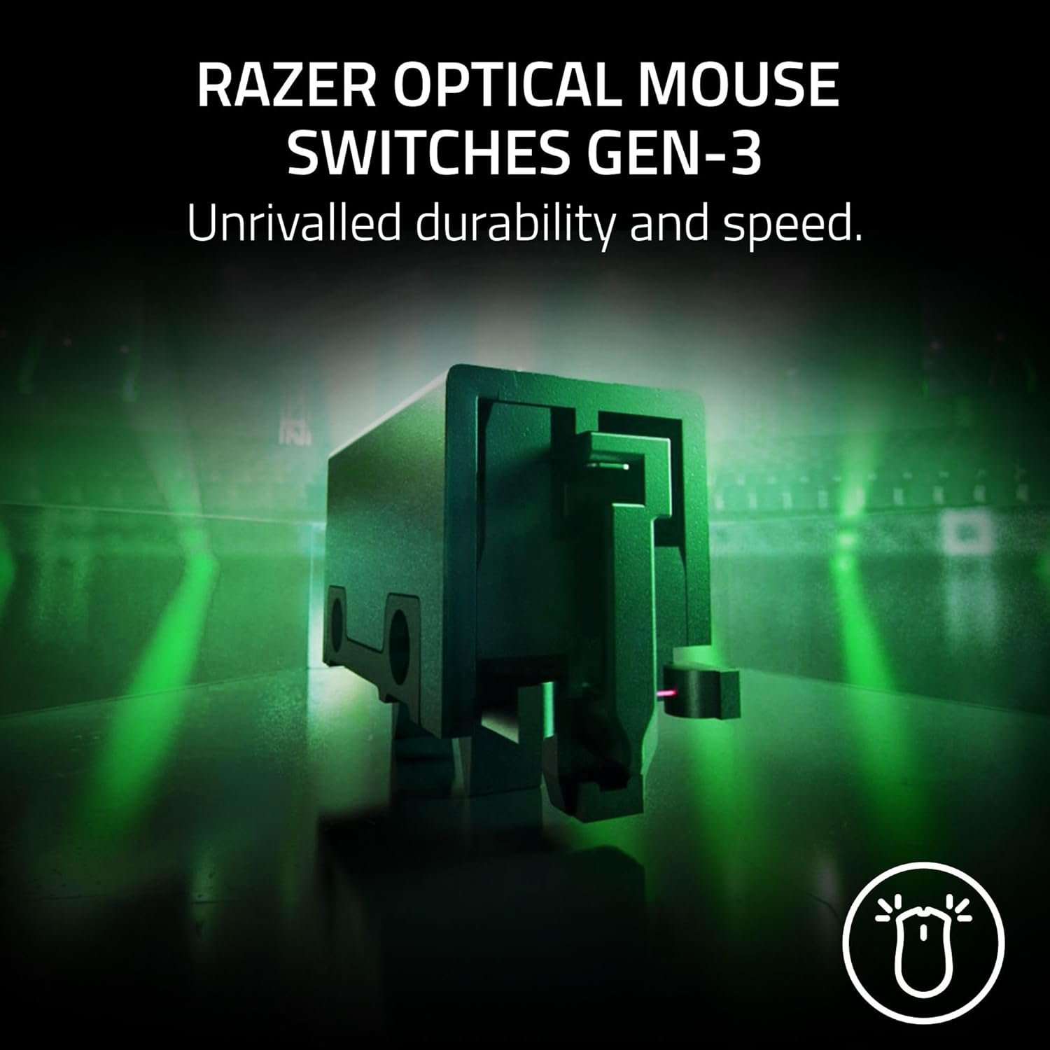 Razer Viper V3 Pro - Ultra-lightweight Wireless Esports Gaming Mouse (8K Hz HyperPolling, 54g Lightweight Design, Focus Pro Sensor 35K DPI, HyperSpeed Wireless, 95 hours Battery Life) Black - Image 8