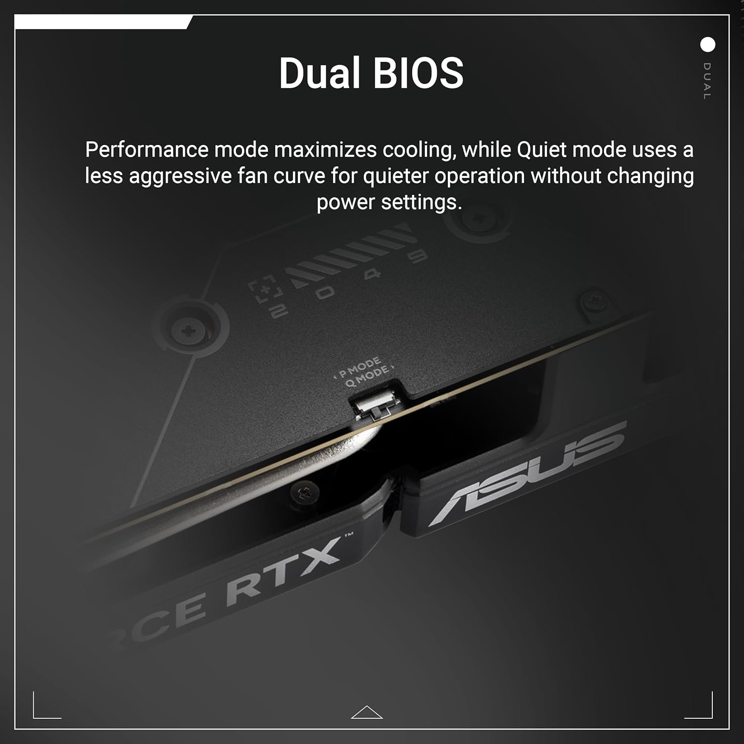 ASUS Dual GeForce RTX 5060 8GB GDDR7 OC Edition (PCIe 5.0, 8GB GDDR7, DLSS 4, HDMI 2.1b, DisplayPort 2.1b, 2.5 slot design, Axial tech fan design, 0dB technology, and more) - Image 5