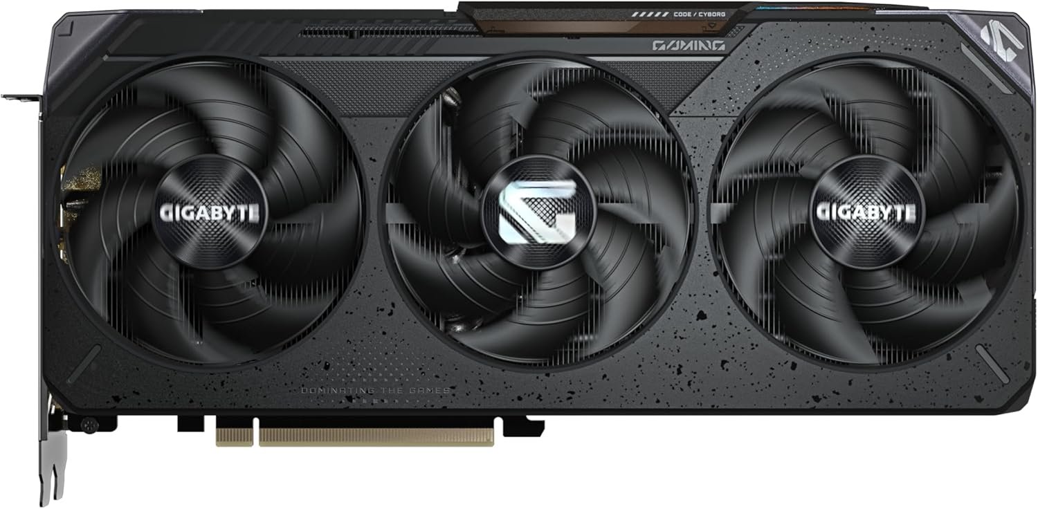Gigabyte Radeon RX 9070 XT GAMING OC 16G Graphics Card - 16GB GDDR6, 256bit, PCI-E 5.0, 3060 MHz Core Clock, 2 x DisplayPort, 2 x HDMI, GV-R9070XTGAMING OC-16GD - Image 2