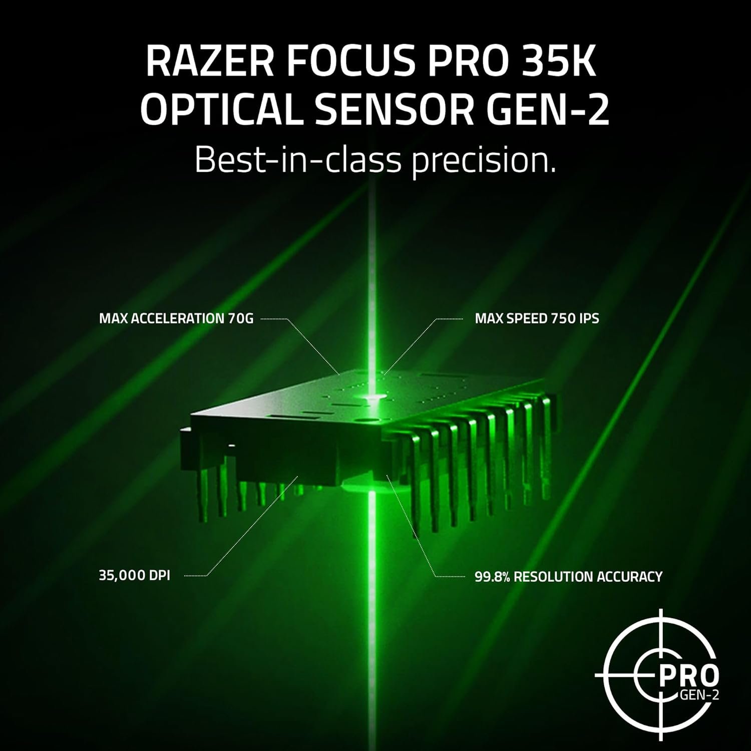 Razer Viper V3 Pro - Ultra-lightweight Wireless Esports Gaming Mouse (8K Hz HyperPolling, 54g Lightweight Design, Focus Pro Sensor 35K DPI, HyperSpeed Wireless, 95 hours Battery Life) Black - Image 5