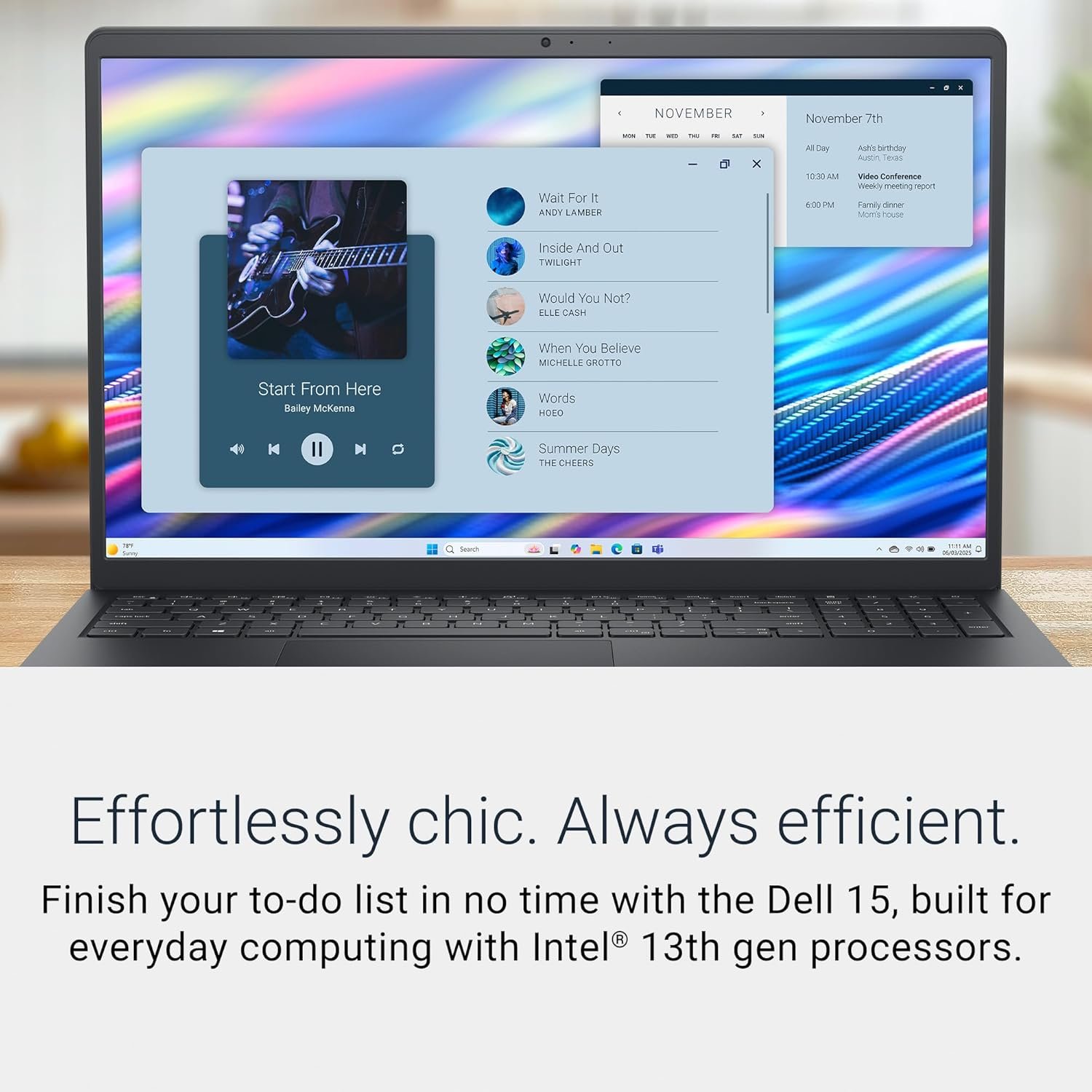Dell 15 Laptop - Intel Core i7-1355U, 16GB RAM, 512GB SSD - Image 3