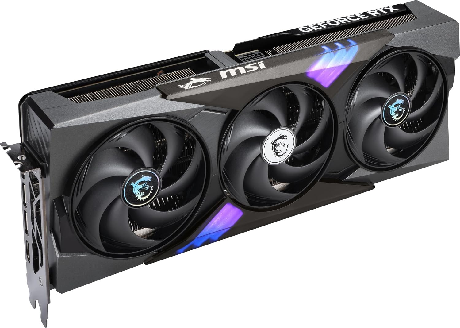MSI GeForce RTX 5080 16G GAMING TRIO OC Graphics Card - RTX 5080 GPU, 16GB GDDR7 (30Gbps/256-bit), PCIe 5.0 - TRI FROZR 4 (3 x STORMFORCE Fan), Gaming & Silent mode, RGB - HDMI 2.1b, DisplayPort 2.1b - Image 4