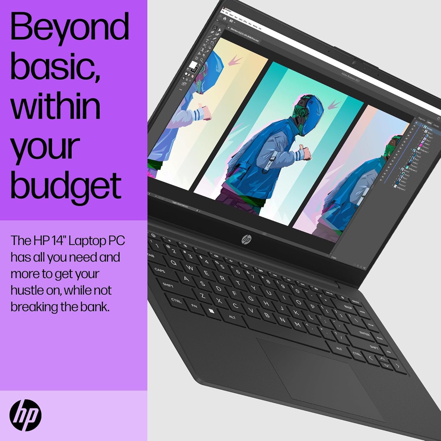 HP 14” Laptop | AMD Athlon Silver 7120U Processor | 4GB RAM | 128GB SSD | AMD Radeon 610M Graphics | HD Display | 12.5 hrs battery | Microsoft 365 Personal 12 month included | Windows 11 | 14-em0000sa - Image 7