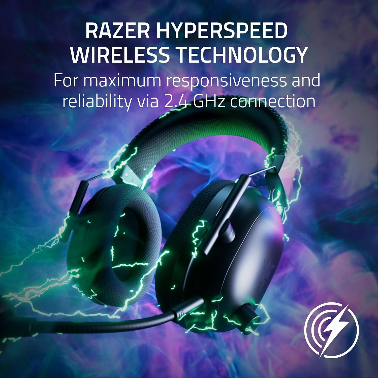 Razer BlackShark V2 Pro (Xbox) - Wireless Console E-Sports Headset for Xbox S|X & One (Triforce 50mm Drivers, HyperSpeed Wireless 2,4 GHz, detachable HyperClear Microphone) White - Image 5