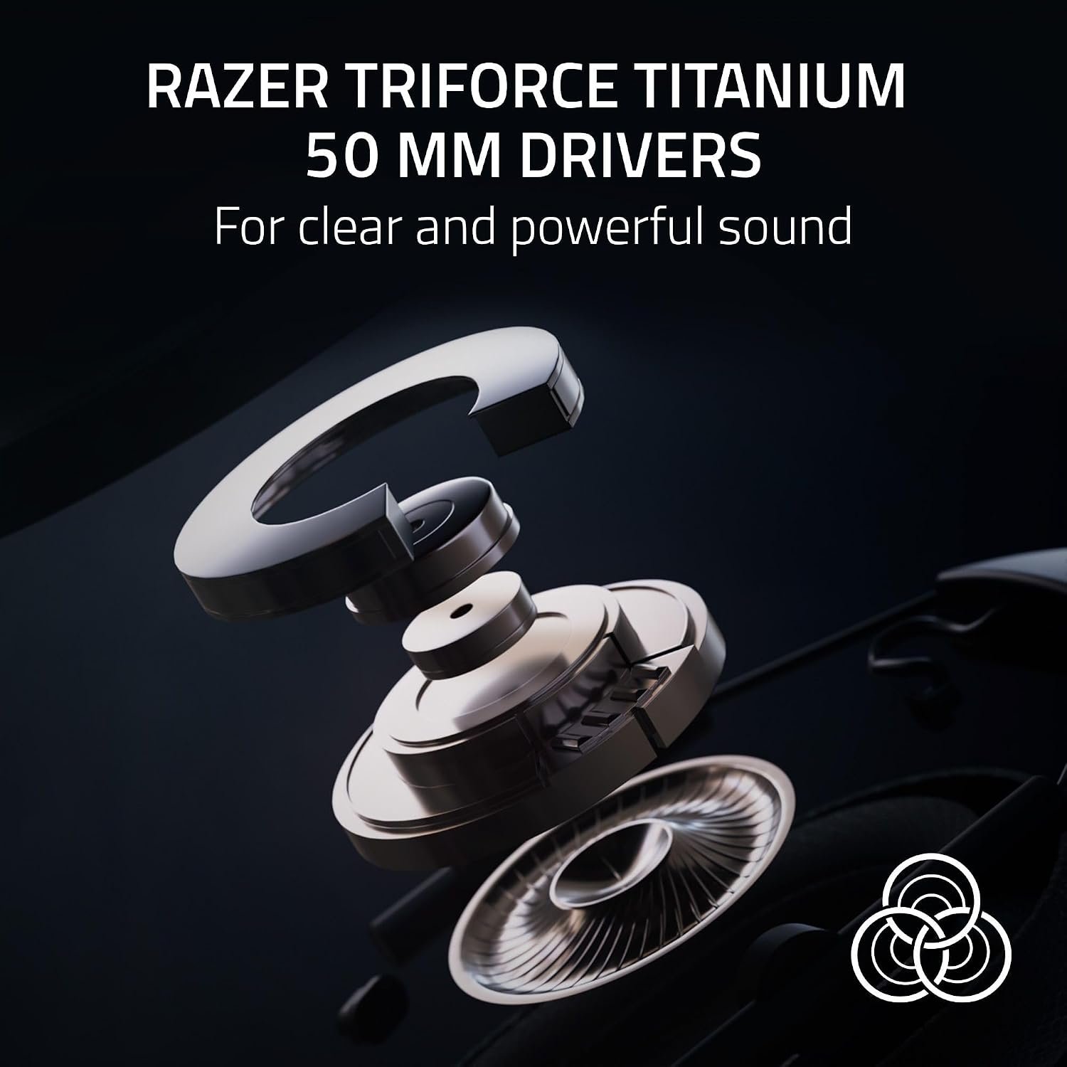 Razer BlackShark V2 Pro (Xbox) - Wireless Console E-Sports Headset for Xbox S|X & One (Triforce 50mm Drivers, HyperSpeed Wireless 2,4 GHz, detachable HyperClear Microphone) White - Image 6