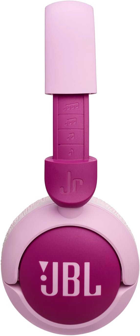JBL Junior 320 BT, Wireless On-Ear Bluetooth Headphones for Kids, Purple - Image 5