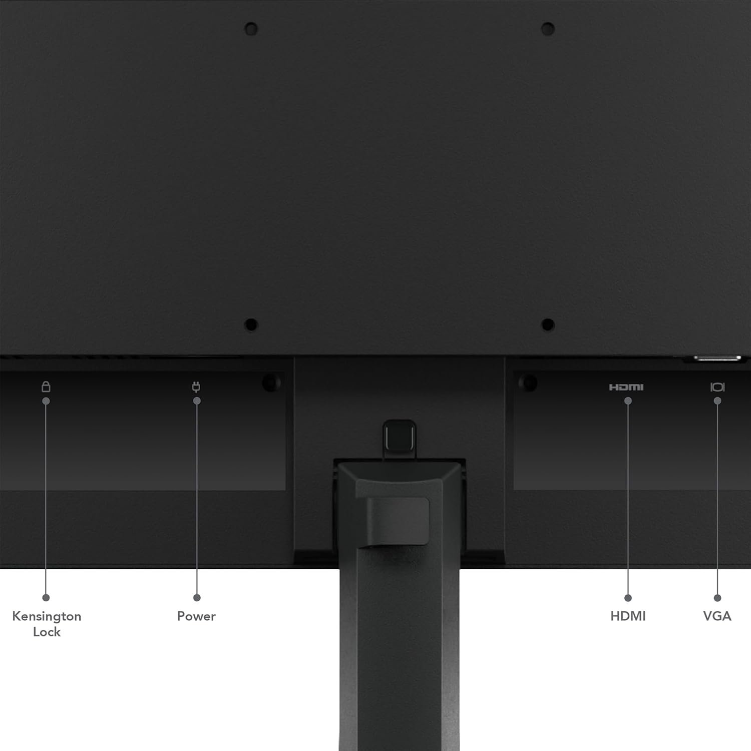 Lenovo L24-41 Monitor 23.8" FHD (1920x1080), IPS, 4ms, 100Hz, Tilt Adjustment, Ports HDMI 2.1 + VGA, HDMI Cable included - Raven Black - Image 4