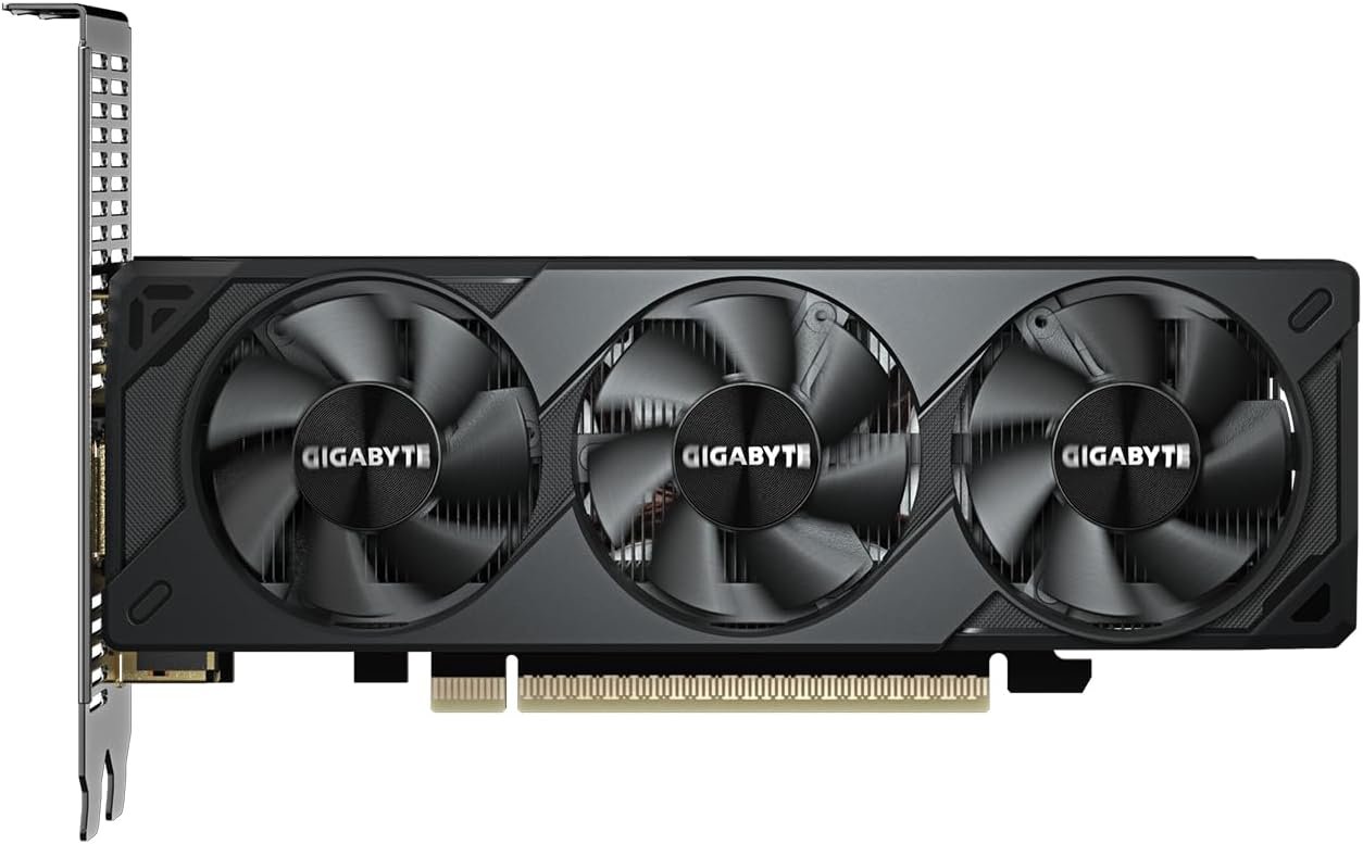 Gigabyte GeForce RTX 5050 OC Low Profile 8G Graphics Card - 8GB GDDR6, 128bit, PCI-E 5.0, 2587MHz Core Clock, 2 x DP, 2 x HDMI, NVIDIA DLSS 4, GV-N5050OC-8GL - Image 3