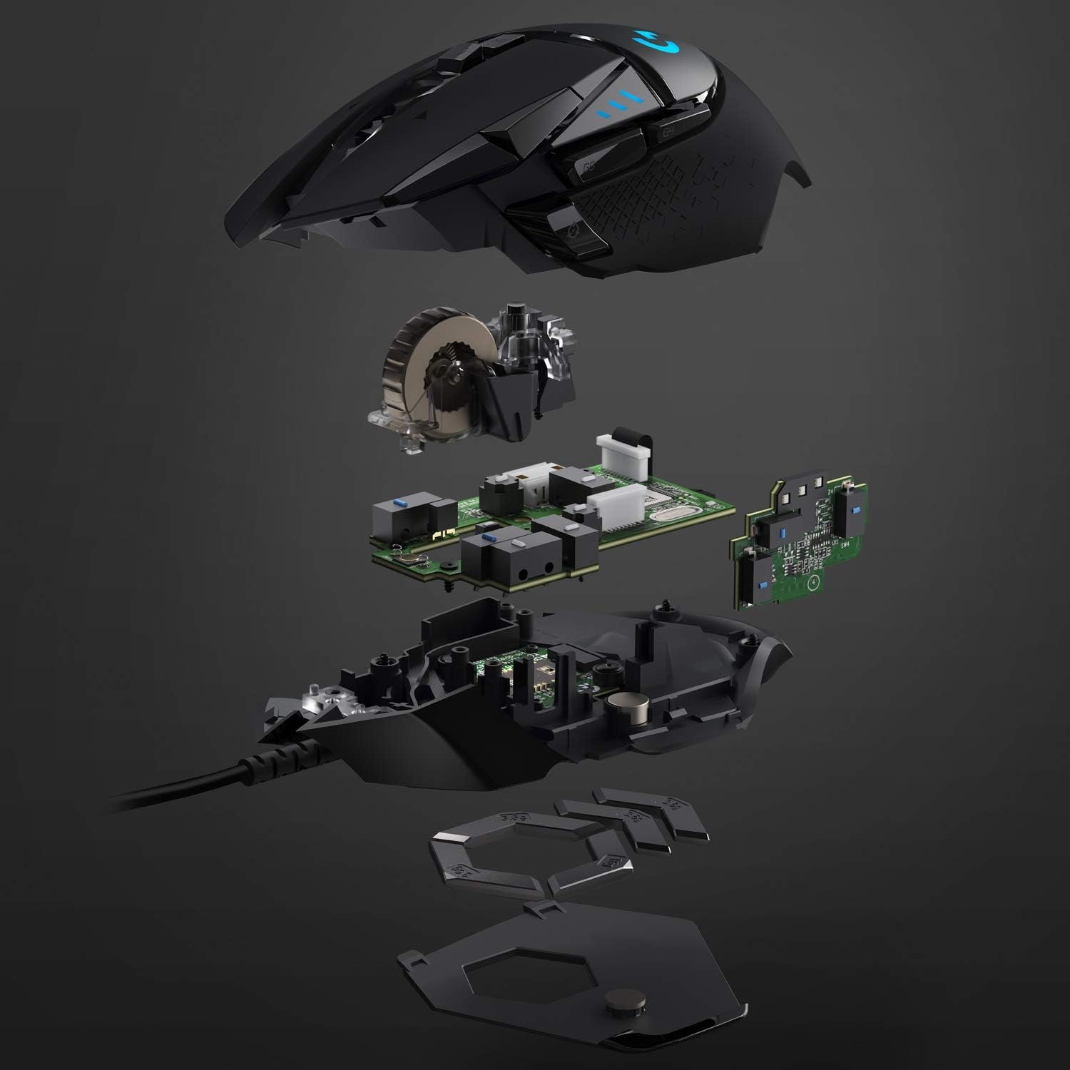 Logitech G502 HERO High Performance Wired Gaming Mouse - Image 11