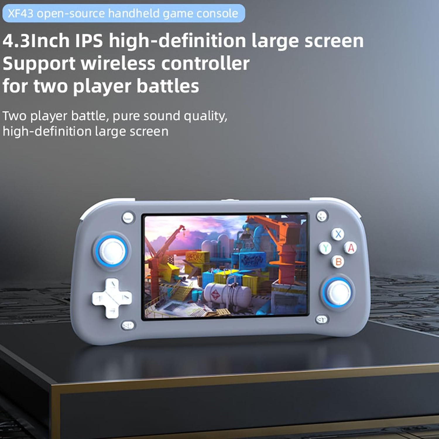 XF43 Retro Handheld Game Console, 15000 Classic Retro Video Games - Image 3