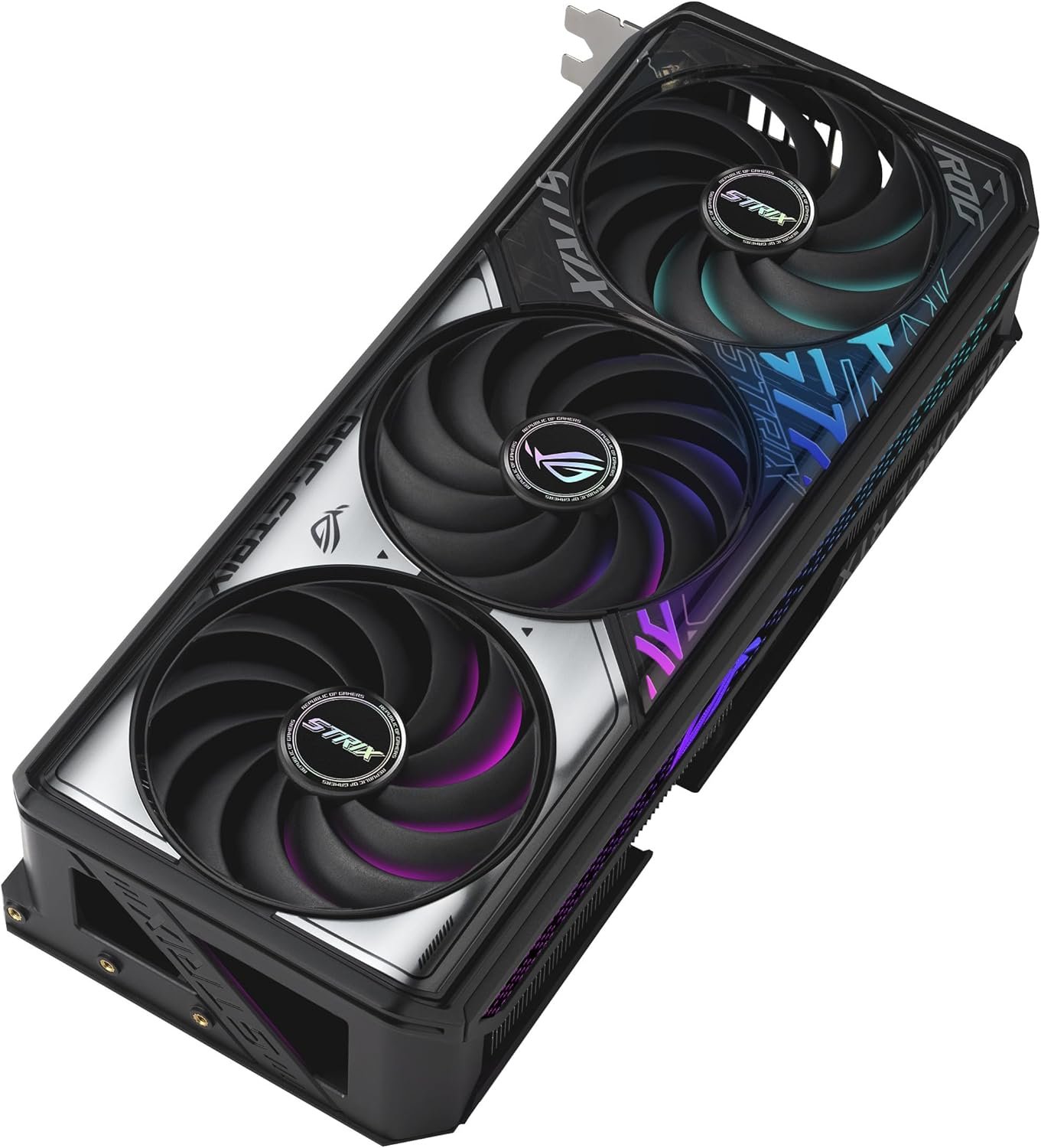 ASUS ROG STRIX RTX5070 OC, PCIe5, 12GB DDR7, 2 HDMI, 3 DP, 2685MHz Clock, RGB Lighting, Overclocked - Image 3