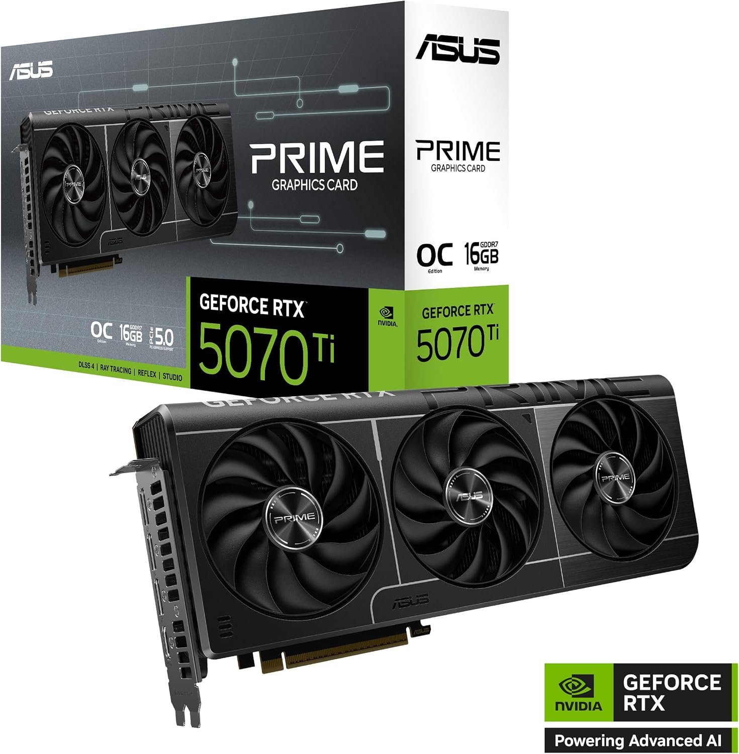 ASUS GeForce RTX 5070 Ti PRIME 16GB GDDR7 OC Graphics Card - Image 8