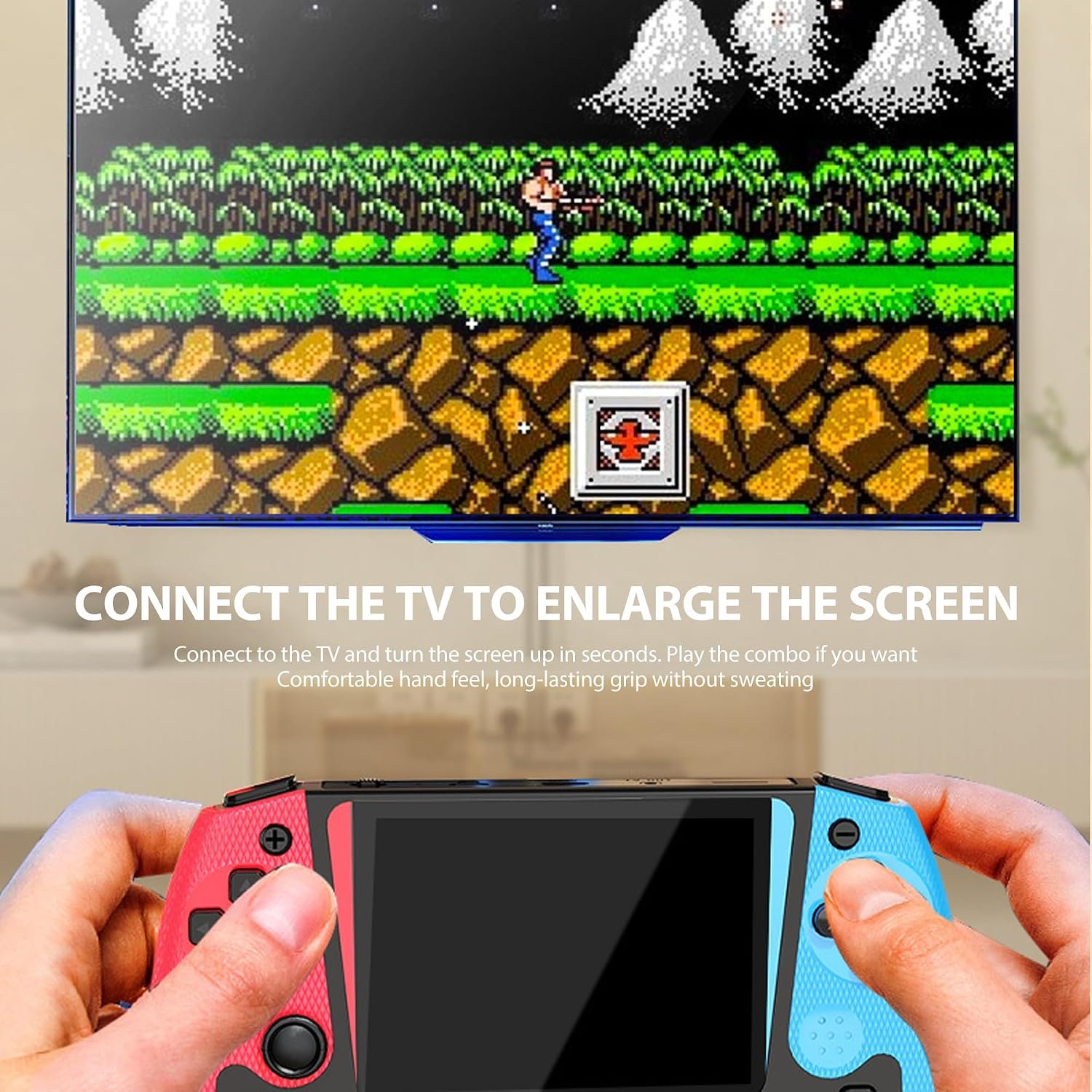 Retro Handheld Game Console with 500 Built-in Classic Games - Image 7