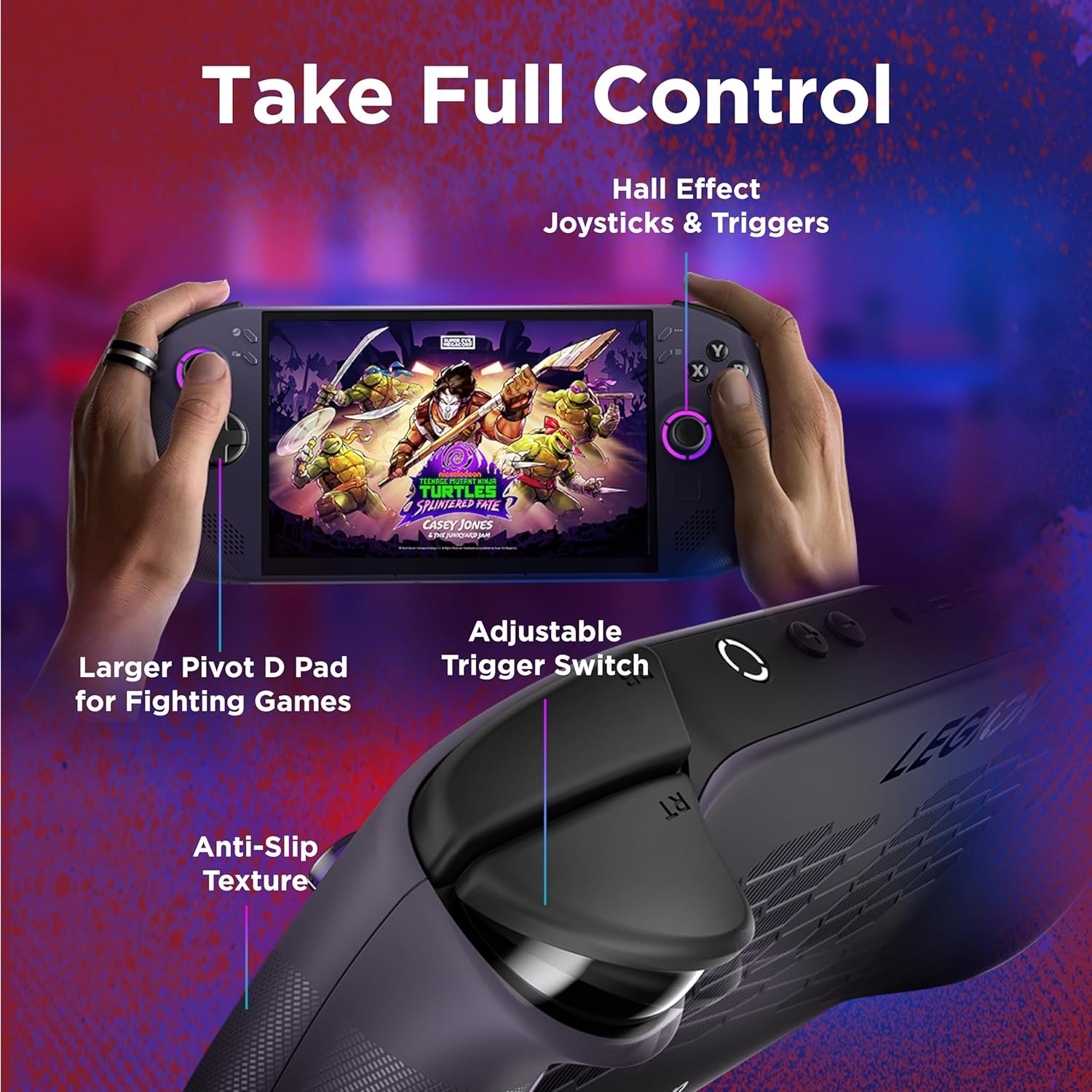Lenovo Legion Go S Gaming Console | 8 Inch WUXGA Display | AMD Ryzen Z2 Go | 16GB RAM | 1TB SSD | AMD Radeon Graphics | SteamOS | Nebula Nocturne Black - Image 6
