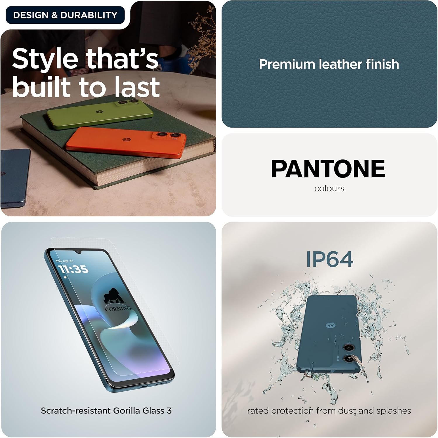 Motorola moto g06, PANTONE Tapestry, 6.88" HD+ Display, 50MP Camera, 12GB RAM Boost, 5200mAh Battery, Android 15, Dolby Atmos® with Co2 offset - Image 6