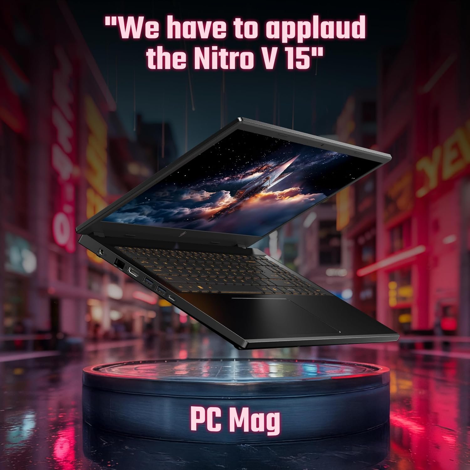 Acer Nitro V15 ANV15-52 Gaming Laptop - Intel Core i7-13620H, 16GB, 512GB SSD, NVIDIA GeForce RTX 5050, 15.6" Full HD 165Hz, Windows 11, Black - Image 3