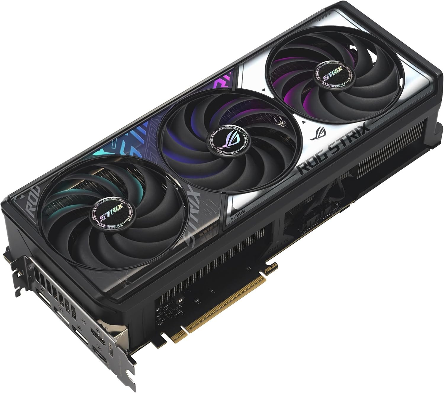 ASUS ROG STRIX RTX5070 OC, PCIe5, 12GB DDR7, 2 HDMI, 3 DP, 2685MHz Clock, RGB Lighting, Overclocked - Image 2