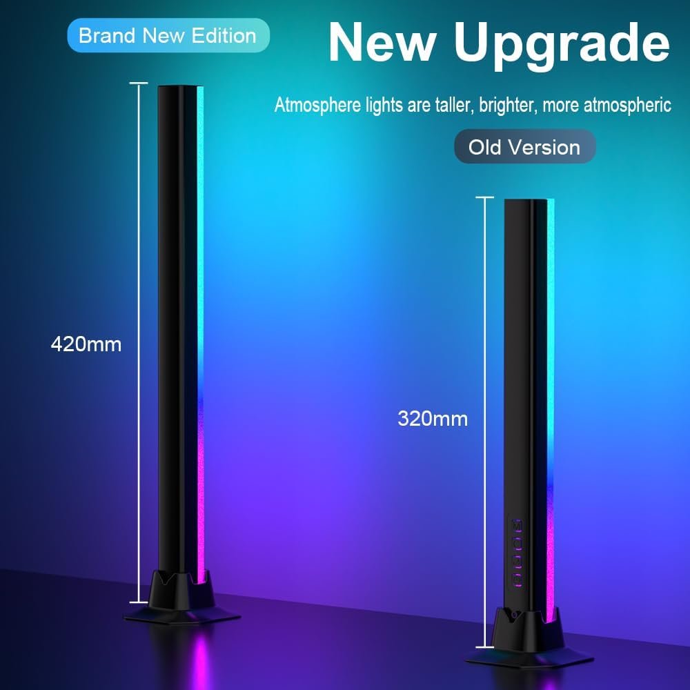 42CM RGBIC LED Light Bar for TV & PC Gaming Ambient Lighting - Image 2