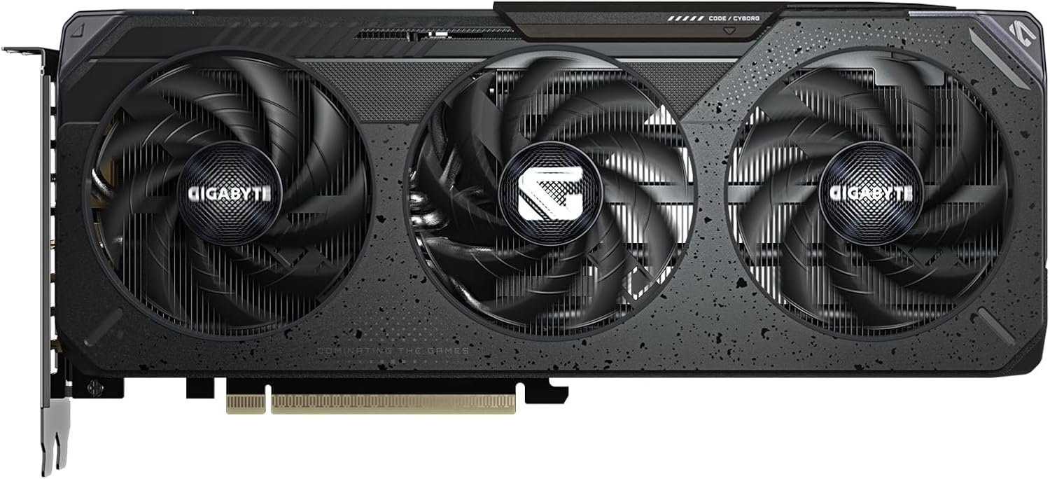 Gigabyte GeForce RTX 5060 Ti GAMING OC 8G Graphics Card - 8GB GDDR7, 128bit, PCI-E 5.0, 2647MHz Core Clock, 3 x DisplayPort, 1 x HDMI, GV-N506TGAMING OC-8GD - Image 2