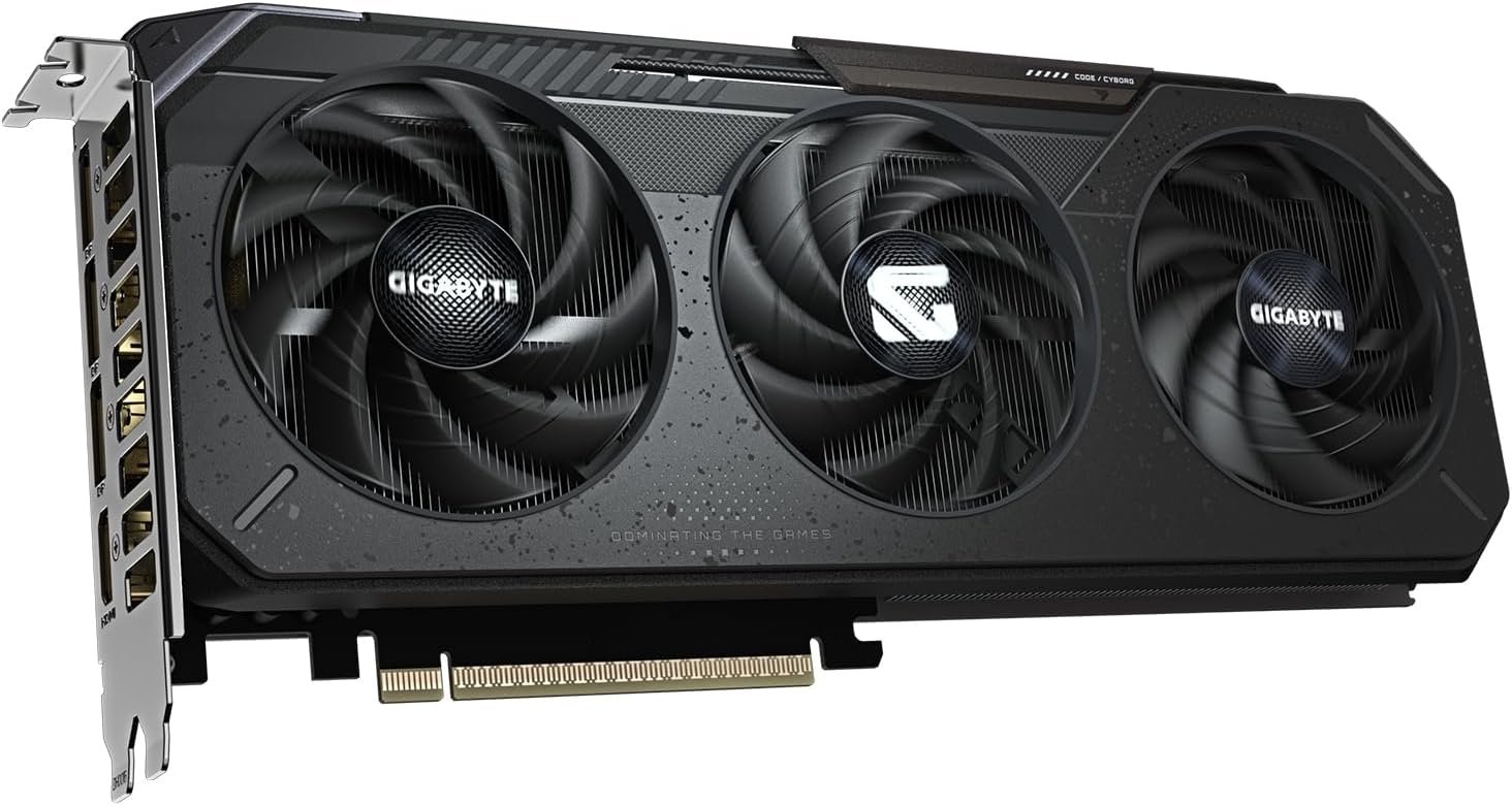 Gigabyte GeForce RTX 5060 Ti GAMING OC 8G Graphics Card - 8GB GDDR7, 128bit, PCI-E 5.0, 2647MHz Core Clock, 3 x DisplayPort, 1 x HDMI, GV-N506TGAMING OC-8GD - Image 3