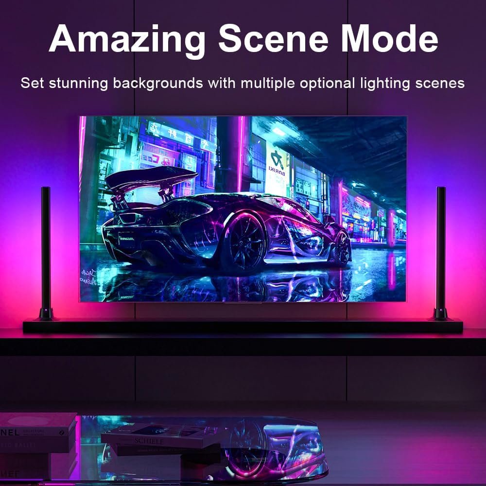 42CM RGBIC LED Light Bar for TV & PC Gaming Ambient Lighting - Image 4