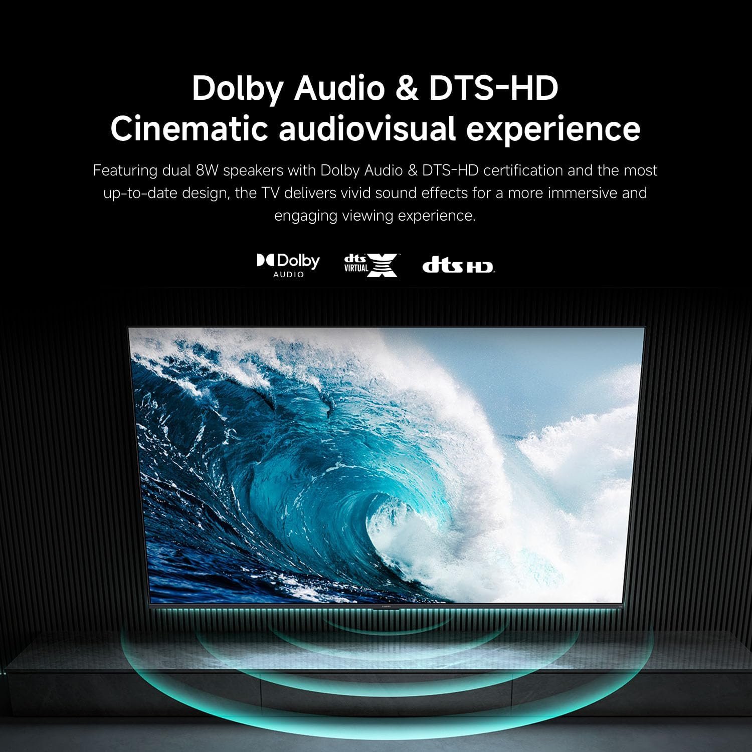 XIAOMI TV F 32, 32 Inch (81 cm) HD Smart TV, Fire TV, Dolby Audio - Image 4