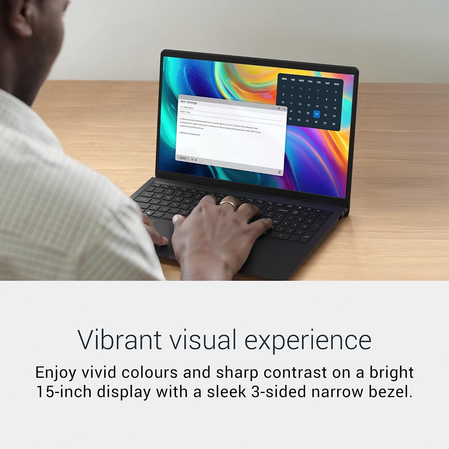 Dell 15 Laptop - AMD Ryzen 5 130, 8GB RAM, 512GB SSD - Image 3