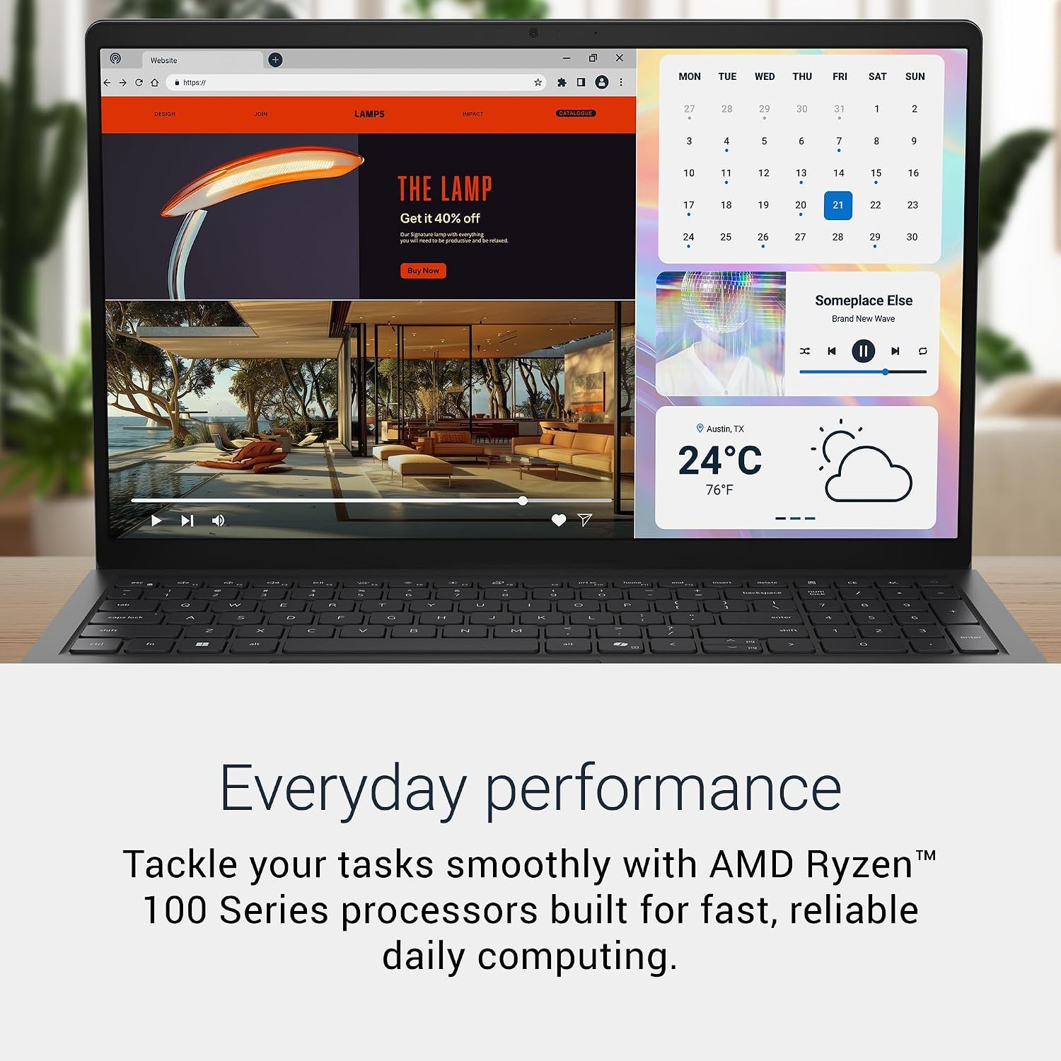 Dell 15 Laptop - AMD Ryzen 5 130, 8GB RAM, 512GB SSD - Image 4