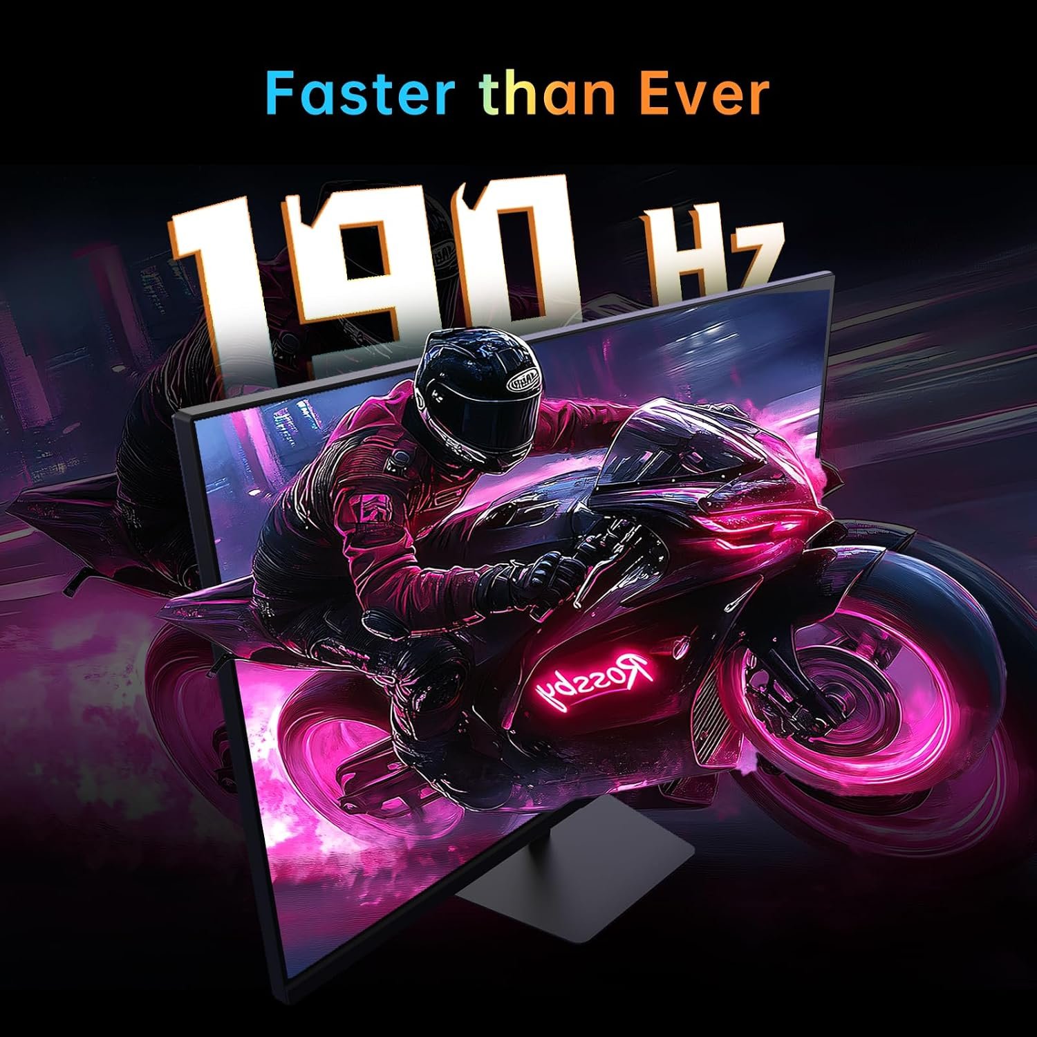KTC 24 Inch Gaming Monitor, FHD 1080P@180Hz (OC 190Hz) Monior with Fast IPS Panel, 1ms Response Time, Adaptive Sync, HDR400, 133% sRGB, HDMI 2.0 / DP 1.4, Hardware Anti-Blue Light, VESA 100 * 100mm - Image 3