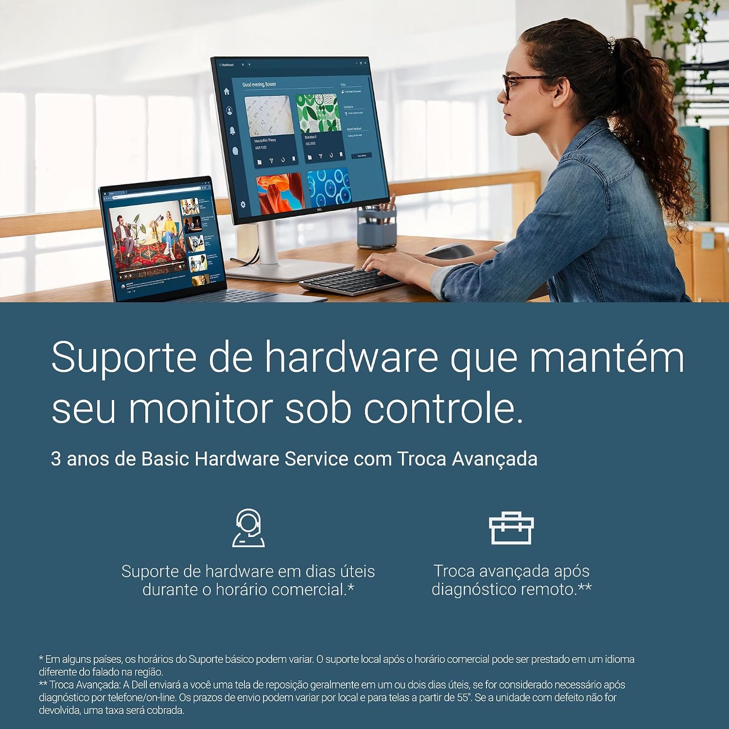 Dell UltraSharp U2725QE 27' 4K Thunderbolt-Hub-Monitor mit Bildwiederholfrequenz von 120 Hz - Image 2
