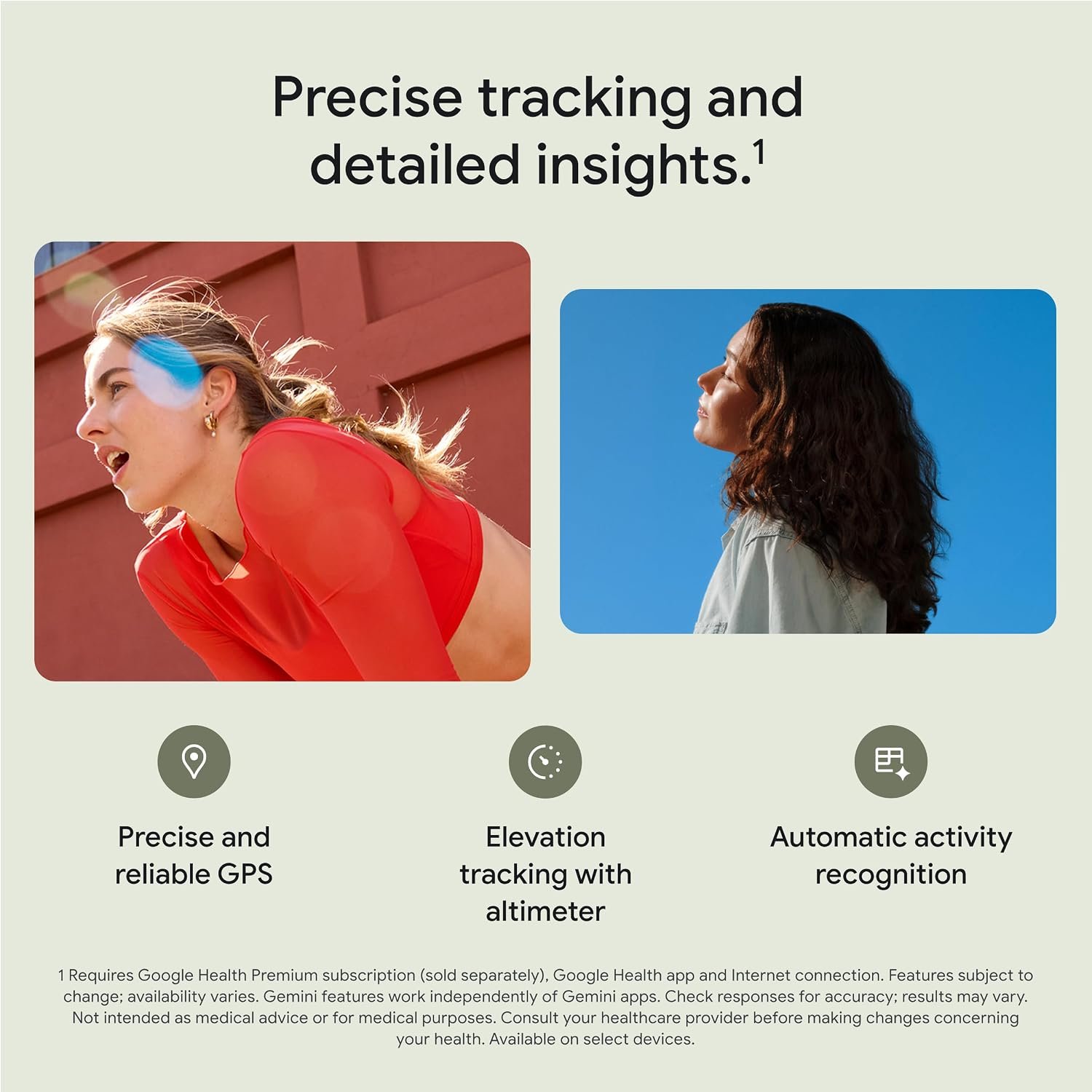 Fitbit Edge by Google - Matte Black case/Obsidian Active band - Image 8